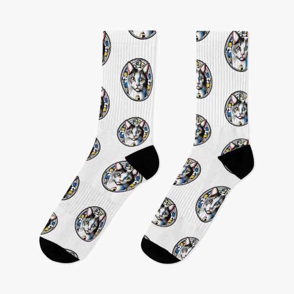 Item preview, Abstract Cute Cat Victor Vasarely Style image Great Design designed and sold by Creat-Des.