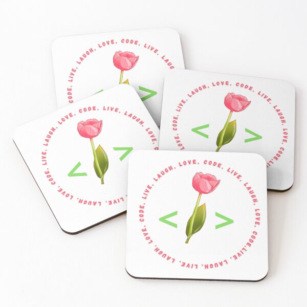 Item preview, don't forget to live, laugh, love, code. designed and sold by Code-Crafter.