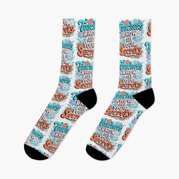 Item preview, Funny Teachers Know All Your Secrets designed and sold by Taans-Creation.