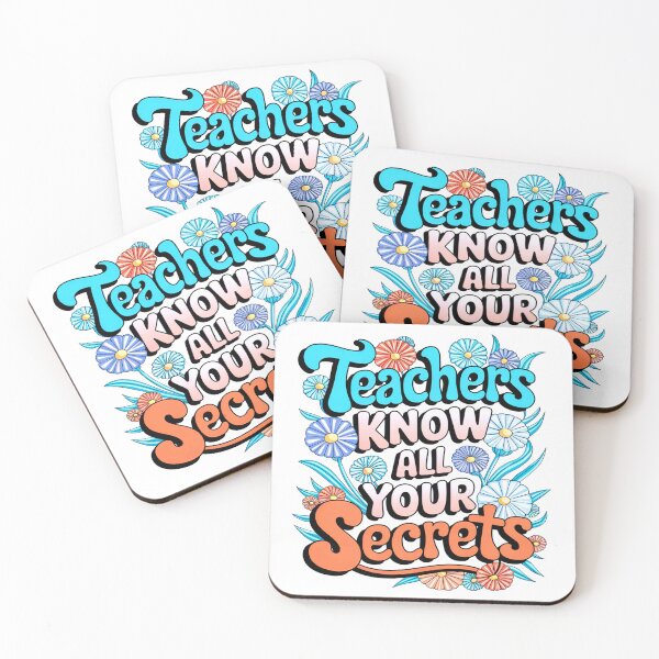 Item preview, Funny Teachers Know All Your Secrets designed and sold by Taans-Creation.