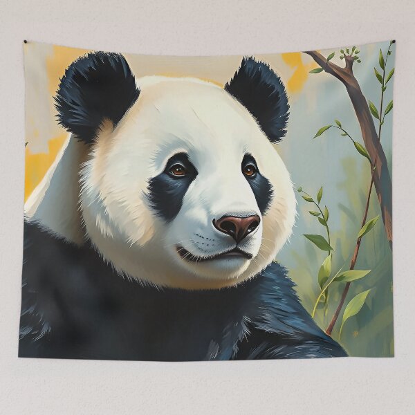 Item preview, Panda Bear Artwork. Giant Panda Conservation Wildlife designed and sold by kakarikihill.