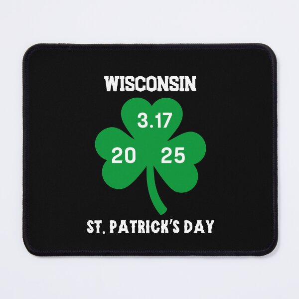 Item preview, Wisconsin St. Patricks Day 2025 designed and sold by FestivityFinds.