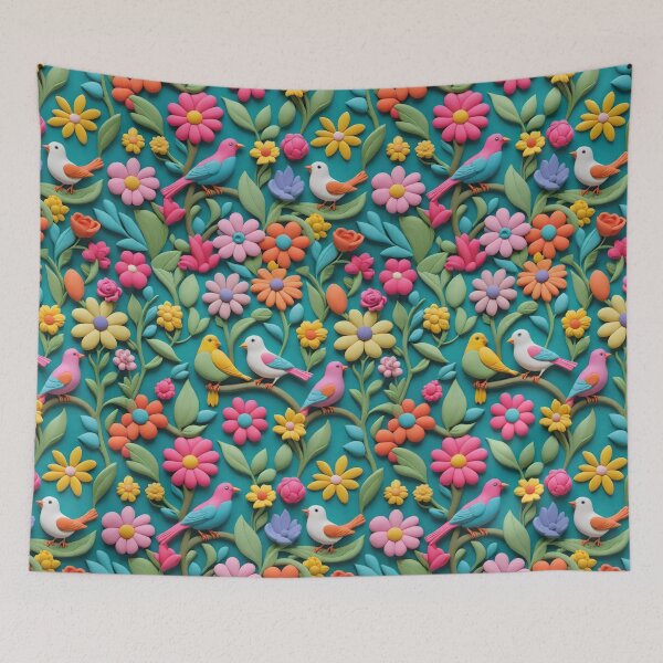 Item preview, Play Dough 3D Spring Flowers And Birds designed and sold by CarrollGene.