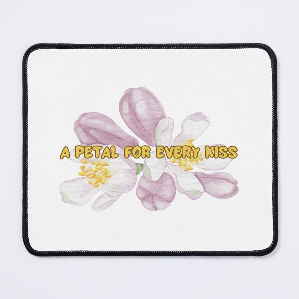 Item preview, A Petal For Every Kiss ~ cute flower aesthetic designed and sold by Raining Cats & Books.