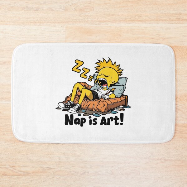 Item preview, Napping is an Art designed and sold by Stickoraft.