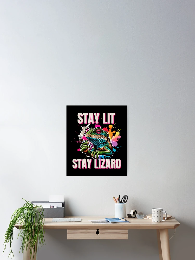 Thumbnail 2 of 3, Poster, Lizard designed and sold by Remy490.