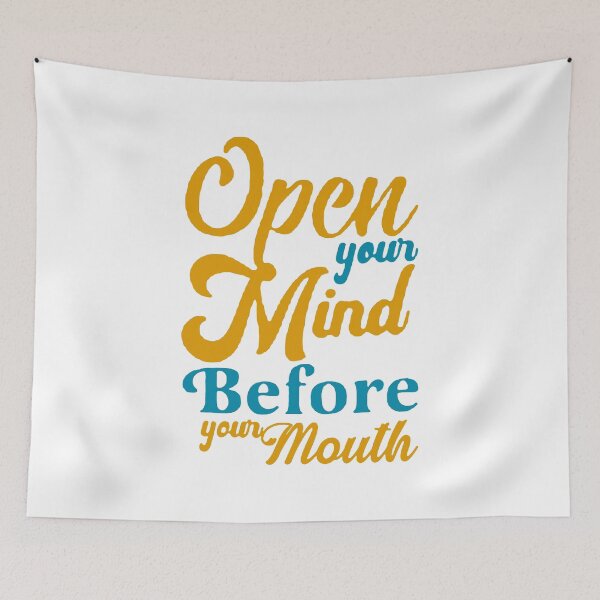 Item preview, Open Mind; designed and sold by StickerApe.