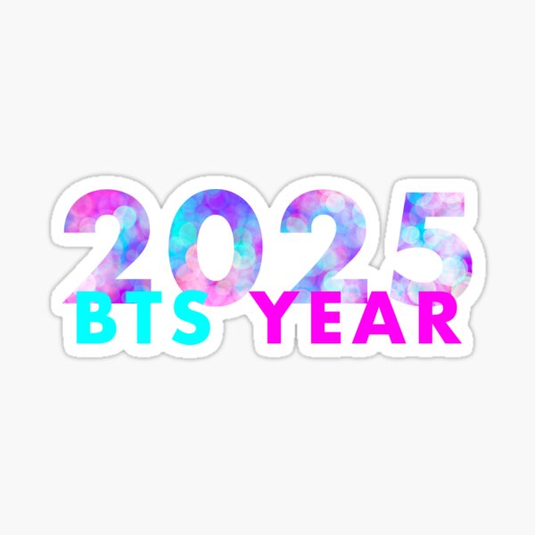 2025 BTS YEAR Sticker