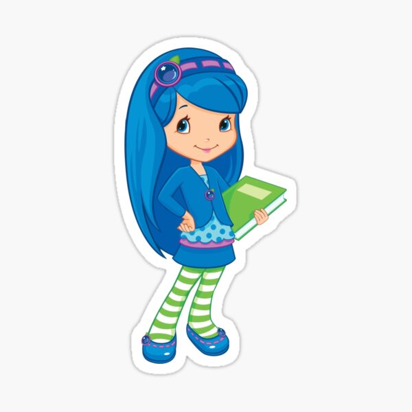 Item preview, smart girl blueberry muffin character designed and sold by Thikra-Store.