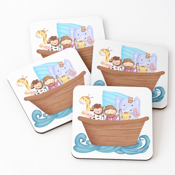 Item preview, Noah's Ark with Friends designed and sold by Flashy Flamingo.