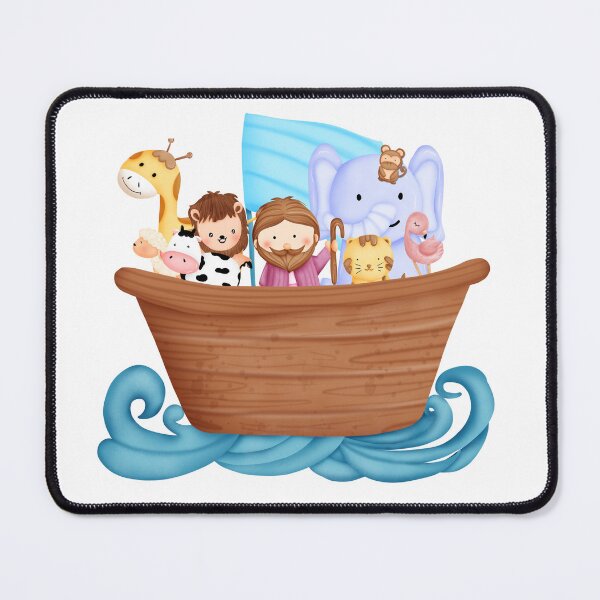 Item preview, Noah's Ark with Friends designed and sold by Flashy Flamingo.
