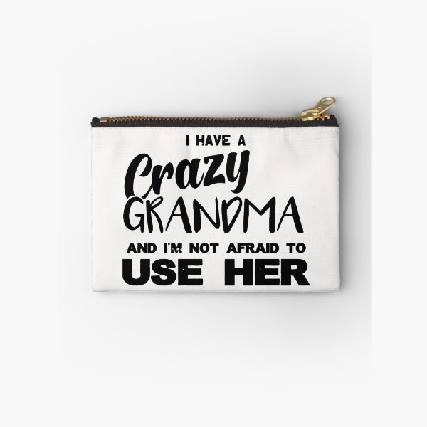 Item preview, Crazy Grandma; designed and sold by StickerApe.