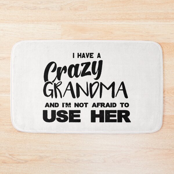 Item preview, Crazy Grandma; designed and sold by StickerApe.