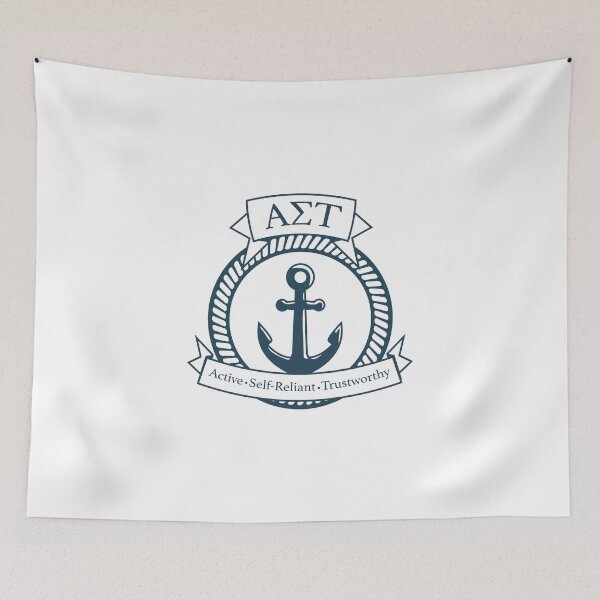 Item preview, AST Motto (Navy) designed and sold by rhansb72.