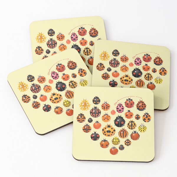 Item preview, Ladybugs designed and sold by Chentomology Art.