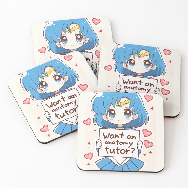 Item preview, ? Cute Blue Scholar: Kawaii Study Buddy ? designed and sold by SmirkingDesigns.