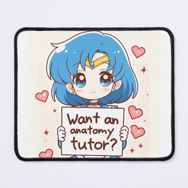 Item preview, ? Cute Blue Scholar: Kawaii Study Buddy ? designed and sold by SmirkingDesigns.