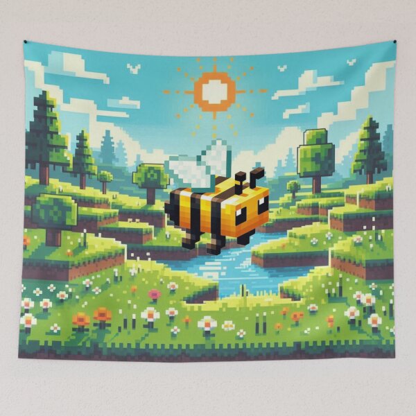 Item preview, Pixelated Bee Design designed and sold by LyssasMindArt.