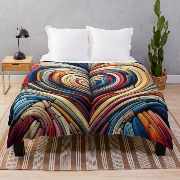 Item preview, Abstract Love Heart Victor Vasarely Style Great Design designed and sold by Creat-Des.