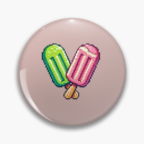 Item preview, Just Electric Lime & Bubblegum Pink Ice Cream Bars designed and sold by Fontible.