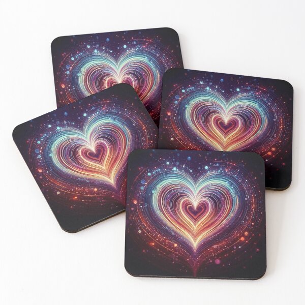 Item preview, Abstract Love Heart Victor Vasarely Style Great Design designed and sold by Creat-Des.