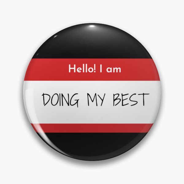 Item preview, otivational Name Tag designed and sold by Soujji-Designs.