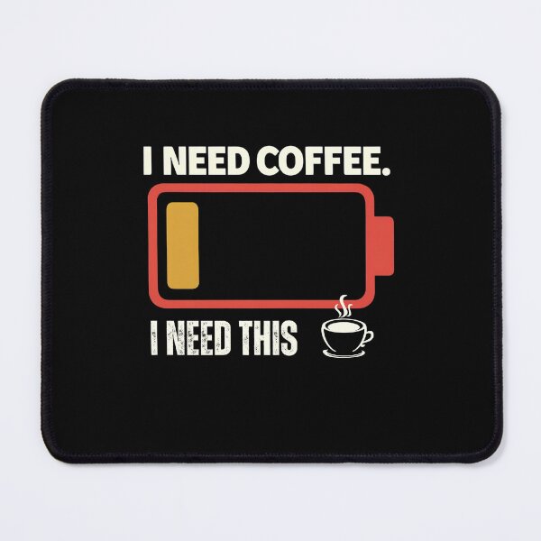 Item preview, I need coffee funny coffee lover designed and sold by VinsendDraconi.