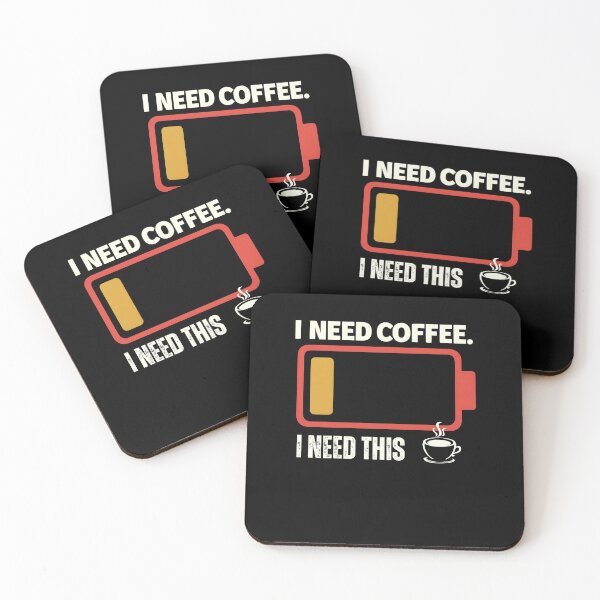 Item preview, I need coffee funny coffee lover  designed and sold by VinsendDraconi.