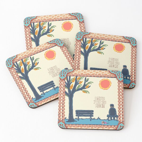 Item preview, I Miss You So Much – Poignant Reflection on Love and Loss designed and sold by Molly's Gone Mad .