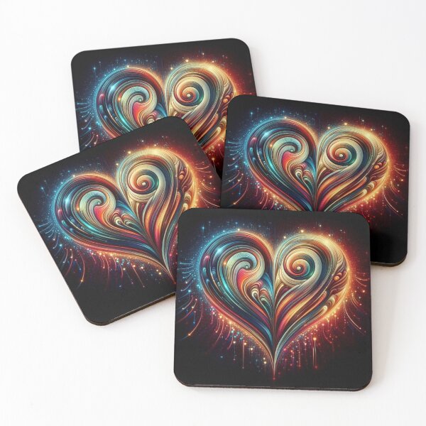Item preview, Abstract Love Heart Victor Vasarely Style Great Design designed and sold by Creat-Des.