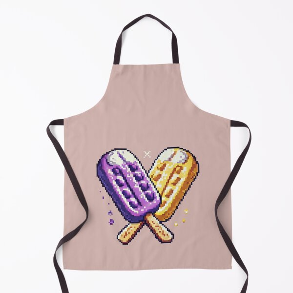 Item preview, Just Lemon Yellow & Grape Purple Ice Cream Bars designed and sold by Fontible.