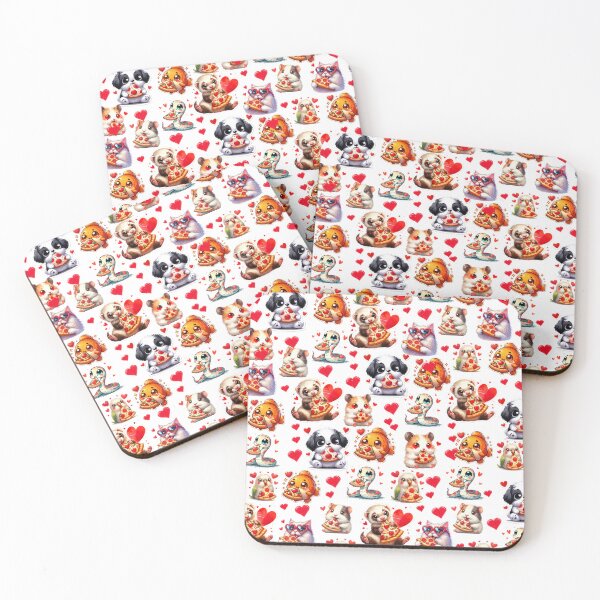 Item preview, Animals Love Pizza designed and sold by RubyOwl.
