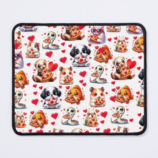 Item preview, A los animales les encanta la pizza designed and sold by RubyOwl.
