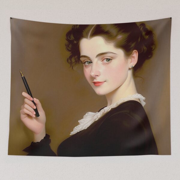 Item preview, Portrait of a Writer (Spirit of Jane Austen) designed and sold by hauntedtees.
