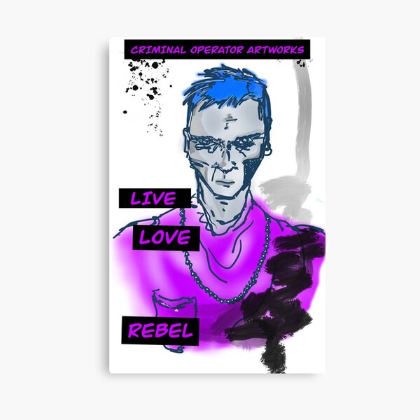 Item preview, REBEL designed and sold by CriminalOpArt.