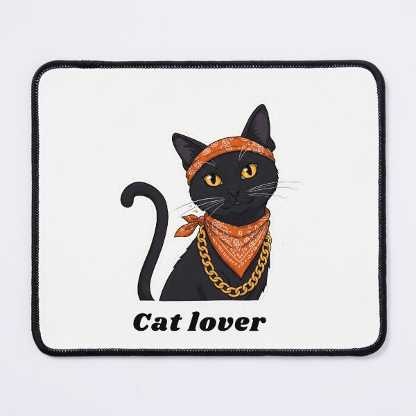 Item preview, Popular cat with a chein on the neck designed and sold by Cool Trends.