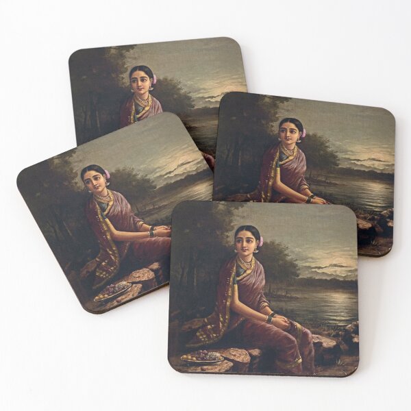 Item preview, raja ravivarma painting designed and sold by potraitsbyana.