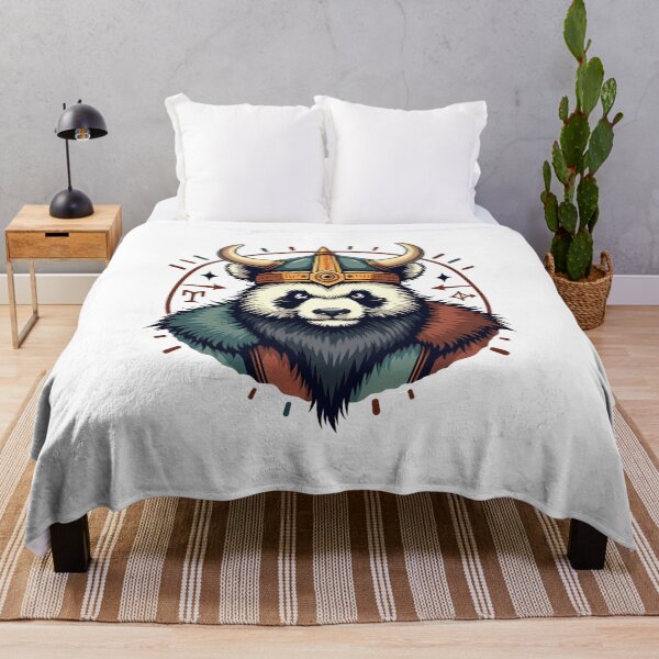 Item preview, Panda Viking Valhalla Warrior designed and sold by bukajart.