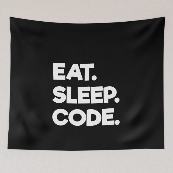 Item preview, Eat Sleep Code Programmer Developer Front End or Backend Developers designed and sold by spitzys.