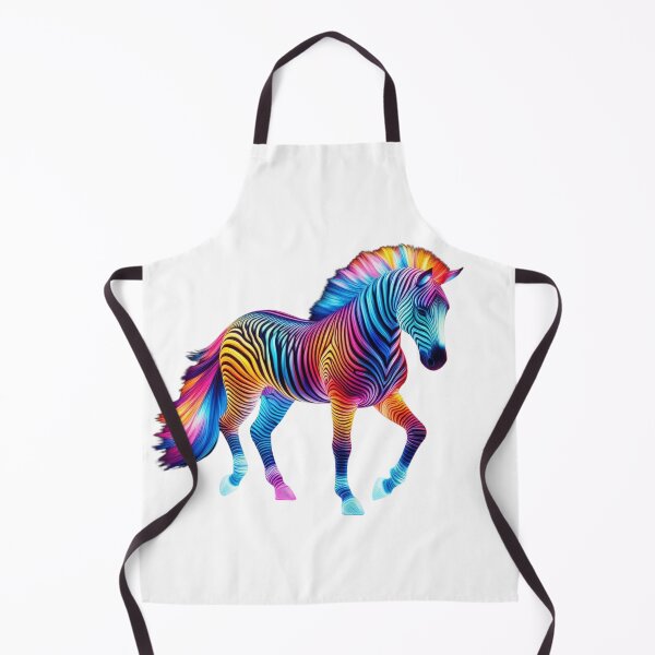 Item preview, Neon Mirage Zebra – A Radiant Vision designed and sold by GloriousArtSKD.