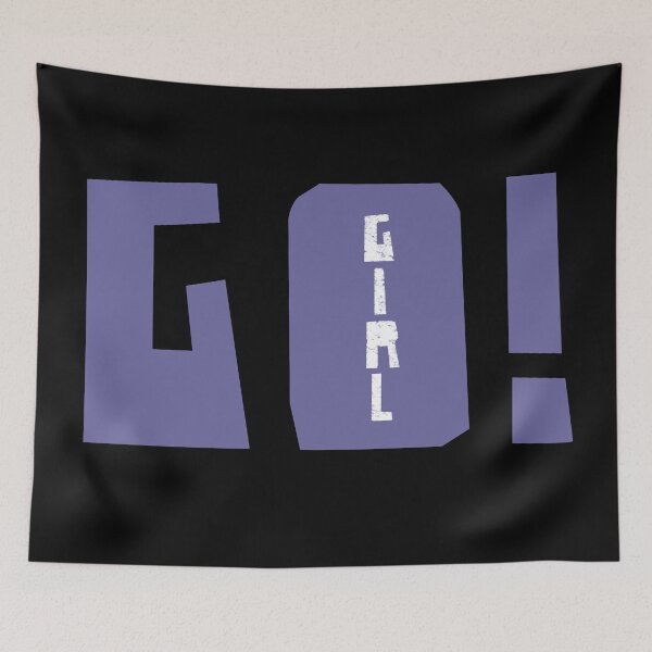Item preview, Go Girl! feminism street style designed and sold by ParissiFriends.