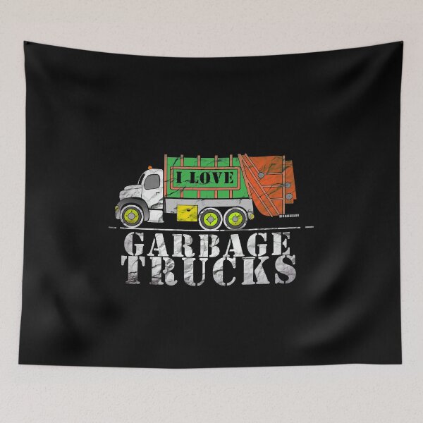 Item preview, I Love Garbage Trucks Cute Kids Children Teen or Adult designed and sold by spitzys.