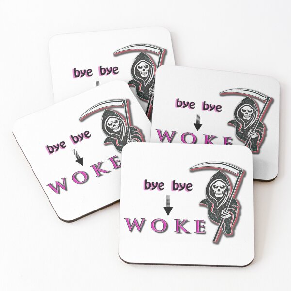 Item preview, bye bye WOKE, no more designed and sold by Huskyyy Designs.