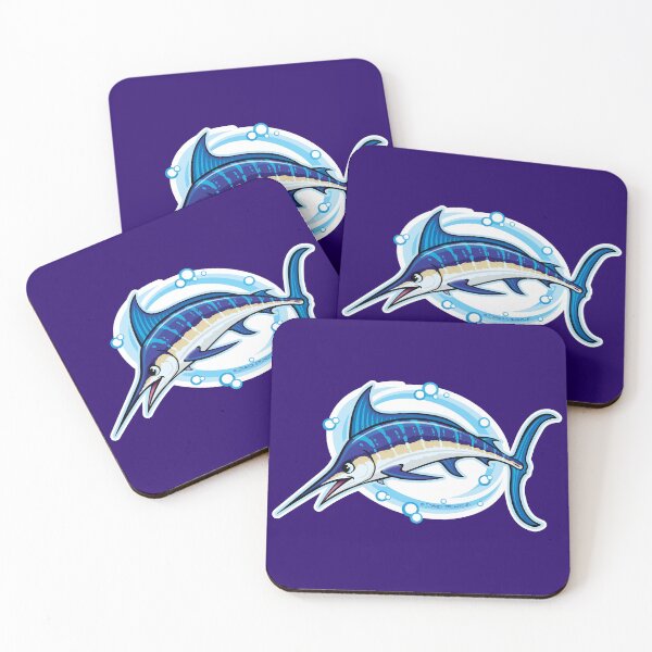 Item preview, Striped Marlin Cartoon Style designed and sold by David Pearce Marine Art.