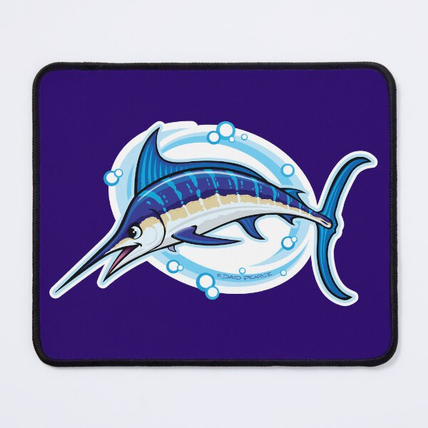 Item preview, Striped Marlin Cartoon Style designed and sold by David Pearce Marine Art.