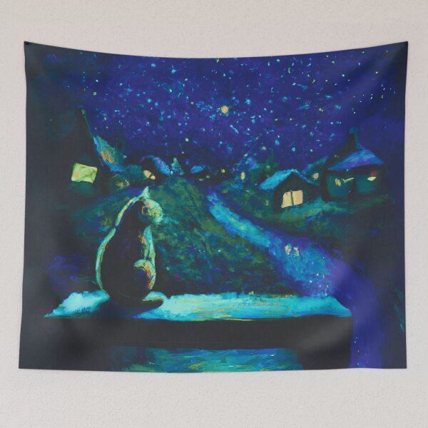 Item preview, A cat who guardian the village designed and sold by MerryCrown.