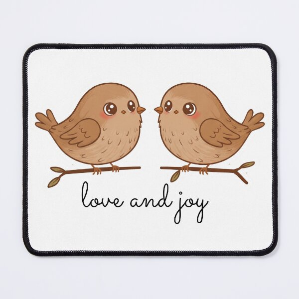 Item preview, A couple of sparrows in love designed and sold by Cool Trends.