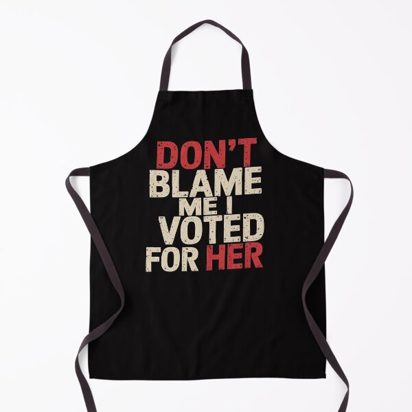 Item preview, Don't Blame Me I Voted For Her - This funny gift is perfect for progressive voters, feminists, and activists who want to express their political beliefs with a touch of humor. designed and sold by ZyziowskyArt.