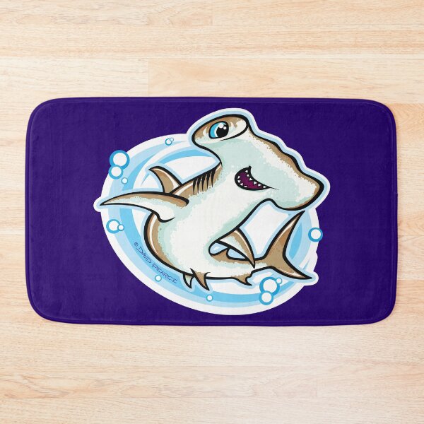 Item preview, Hammer Head Shark Cartoon Style designed and sold by David Pearce Marine Art.