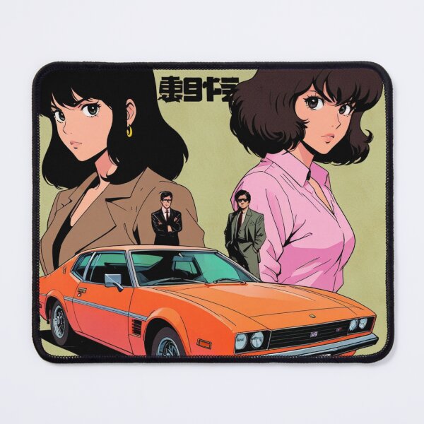 Item preview, Vintage Manga Thriller Poster designed and sold by Abeshinobi.